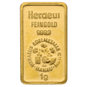 Koop een goudbaar van 1 gram bij Goudwisselkantoor