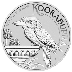 Koop de zilveren Kookaburra 1 kilogram 2022 bij Goudwisselkantoor