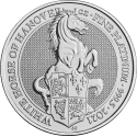 Koop de platina 1 OZ Queen's Beasts divers jaar bij Goudwisselkantoor