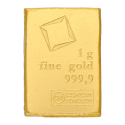 Koop de Valcambi 1 gram goudbaar bij Goudwisselkantoor