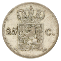 25 cent Willem I Nederland 1817-1830