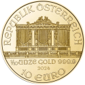 Koop de 1/10 OZ Gouden Philharmoniker 2024 bij Goudwisselkantoor