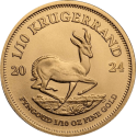 Koop de 1/10 OZ Gouden Krugerrand 2024 bij Goudwisselkantoor