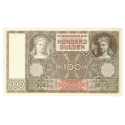 100 gulden 1930 Luitspelende vrouw