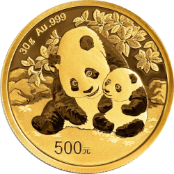 Koop de Gouden Panda 30 gram 2024 bij Goudwisselkantoor