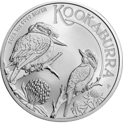 Koop de zilveren Kookaburra 1 oz divers jaar bij Goudwisselkantoor