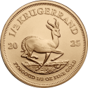 Koop de ½ OZ Gouden Krugerrand 2025 bij Goudwisselkantoor